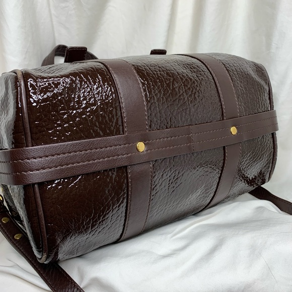 Marc by Marc Jacobs XL 2Way Convertible Duffle / Boston Bag • Chocolate Brown - Picture 5 of 10